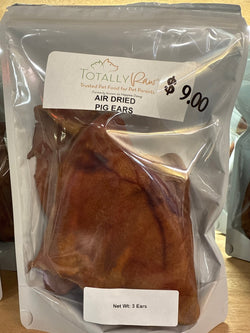 Air Dried Pig Ears - Totally Raw