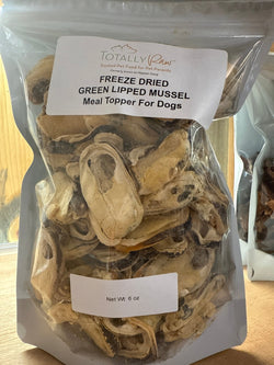 Freeze Dried Green Lipped Mussels 6 oz - Totally Raw