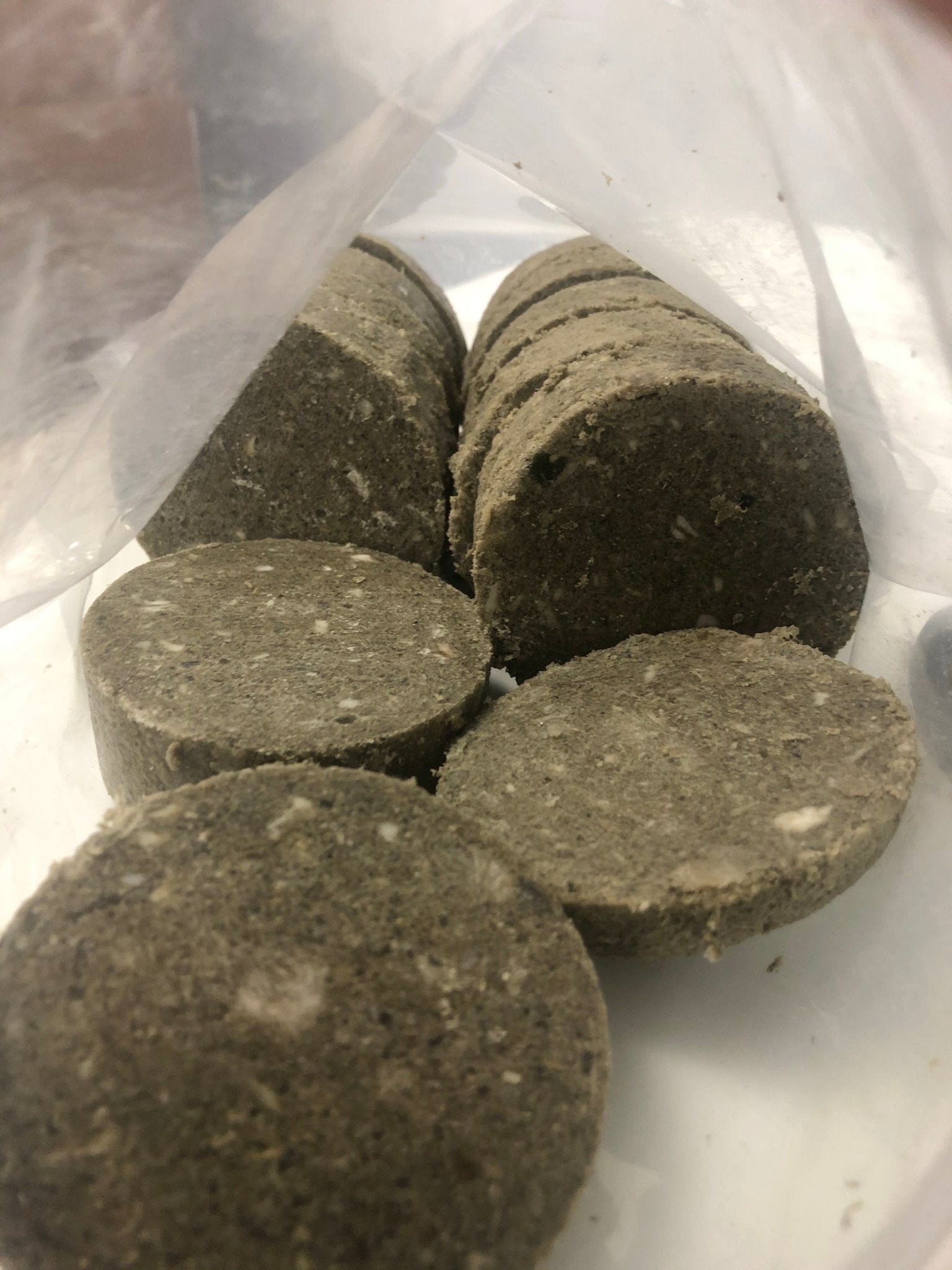 Raw Green Tripe Patties 3 lbs - Happee Dawg